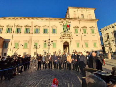 I Presidenti delle Regioni al Quirinale - 29.01.2022